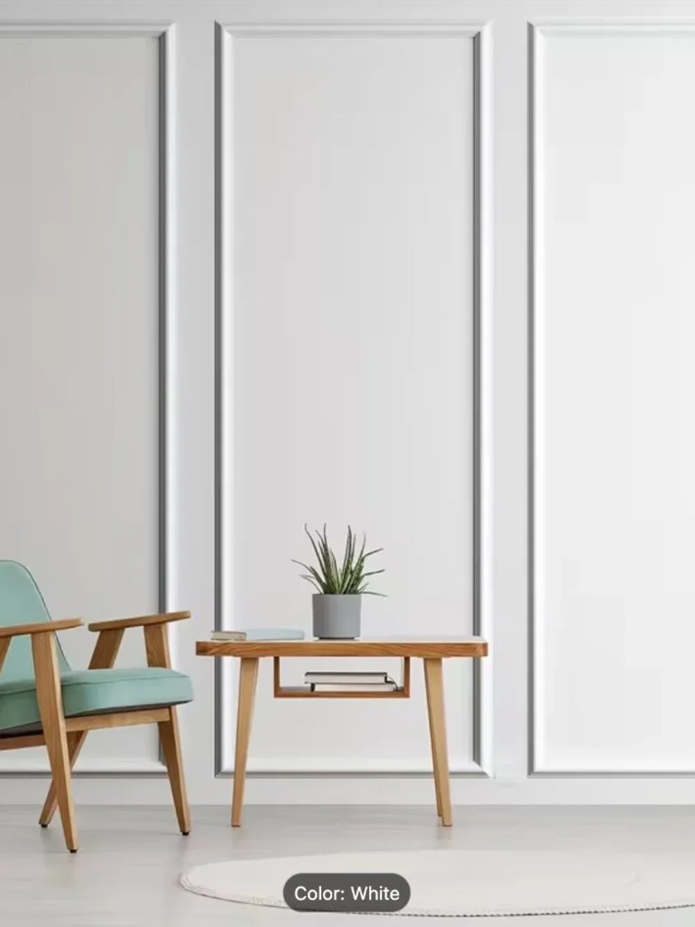 Peel and Stick Wall Molding Trim, Flexible Strip for Mirror Frame, Chair Rail